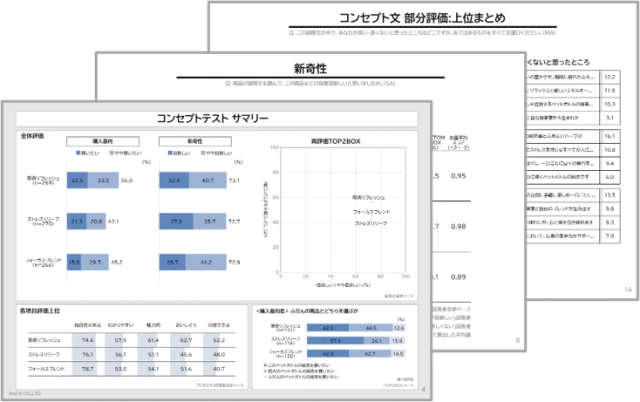 コンセプトテスト(T1)のサンプル画像